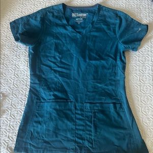 Teal Grey’s Anatomy scrub top